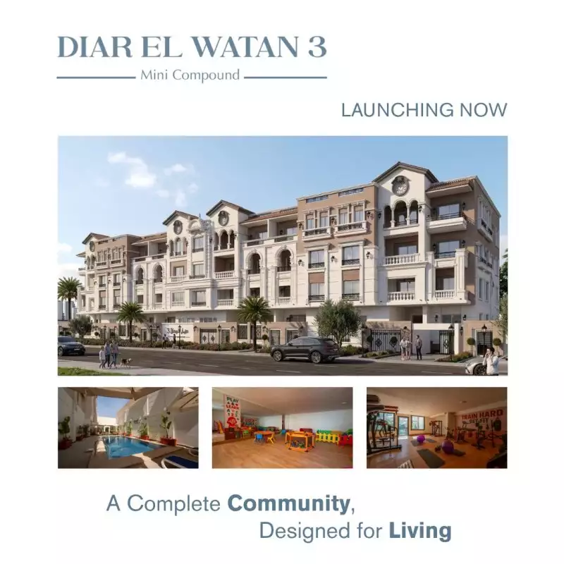 Diar Real Estate Investments Launches “Diar Al Watan 3” in New Cairo
