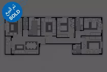 نموذج 2 A&B - دور متكرر 173م2 نموذج 2 A&B - دور متكرر 173م2