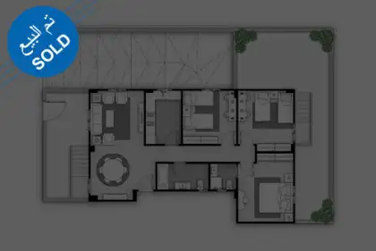 Type B - Ground Floor 143m2 Type B - Ground Floor 143m2