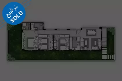 نموذج B - دور أرضي 142م2 نموذج B - دور أرضي 142م2