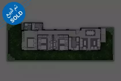 نموذج B - دور أرضي 143م2 نموذج B - دور أرضي 143م2