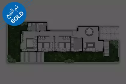 نموذج B - دور أرضي 138م2 نموذج B - دور أرضي 138م2