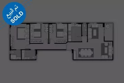 Type A - Typical Floor 167m2