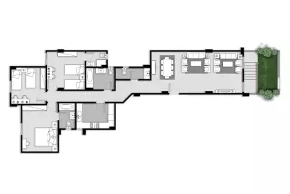 Type D_Ground Floor 181 M2 Type D_Ground Floor 181 M2