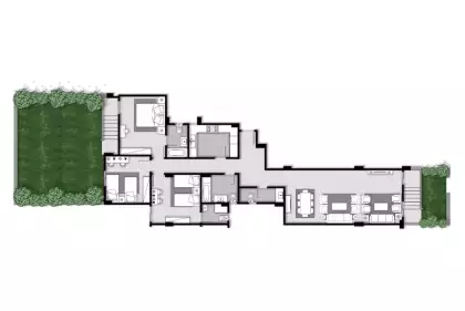 Type C_Ground Floor 193 M2 Type C_Ground Floor 193 M2