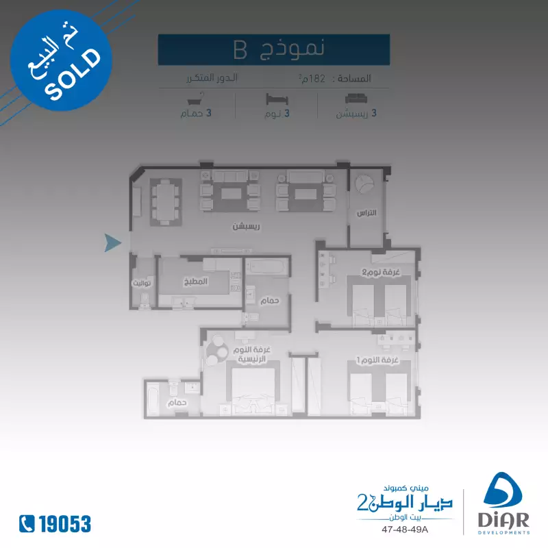 نموذج B_دور متكرر 182م2 