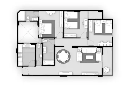 Typical Floor 167 M2 -Type C