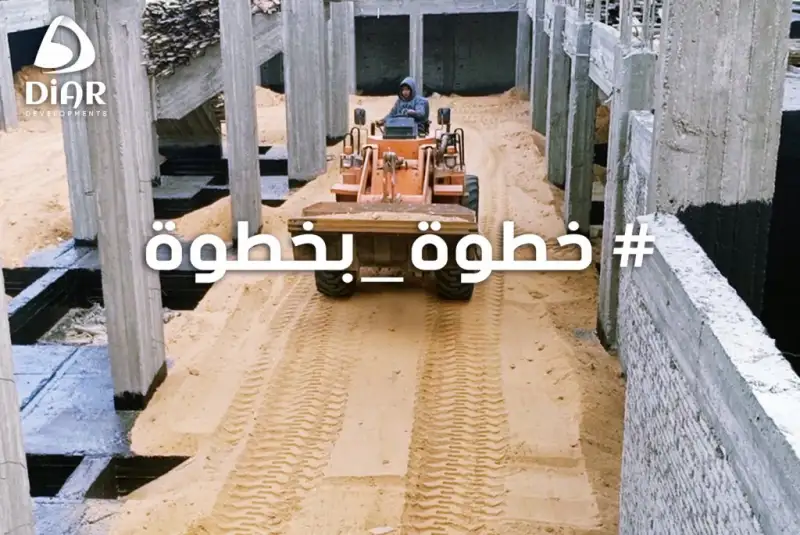 أعمال ردم الأساسات اللوتس الجديدة 132